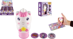 Einhorn-Stempel mit Aufklebern und Ersatzmotiven