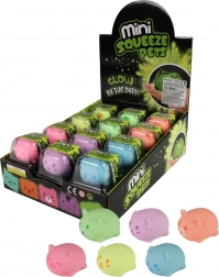 Antistressball Tierchen leuchtet im Dunkeln