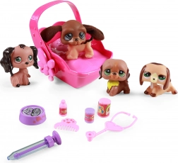 Spielzeugset für Hunde mit Licht- und Geräuschtrageset