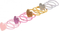 Souza! - bunte Haargummis mit Verzierungen