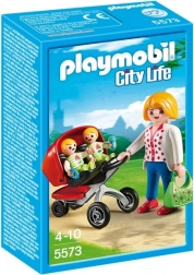 Playmobil City Life Zwillingskinderwagen – Bauset
