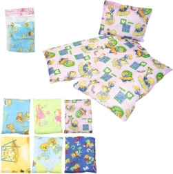 Set für Bettchen oder Wiege mit Bärenmotiv