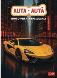 Malbuch Autos 20 × 27,5 cm