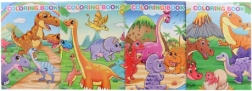 Dinosaurier-Malbuch mit Aufklebern