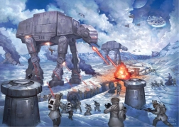 Puzzle Star Wars: Schlacht um den Planeten Hoth 1000 Teile