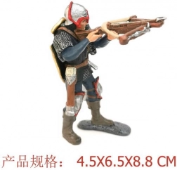 Figur Soldat mit Armbrust 9 cm