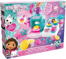 Süßigkeitenküche GABBY’S DOLLHOUSE – kreatives Set mit Knete