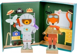 Magnetisches Puzzle Tiere Petit Collage