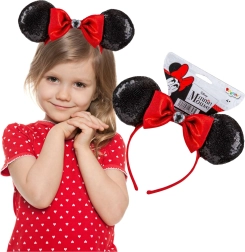 Disney Minnie Mouse Stirnband mit Pailletten und Schleife