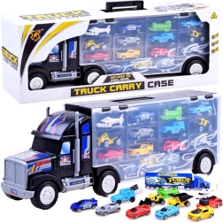 Großer Lastwagen mit Ersatzfahrzeugen ZA2914