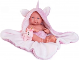 ANTONIO JUAN Nica – realistische Babypuppe mit Ganzvinylkörper 42 cm