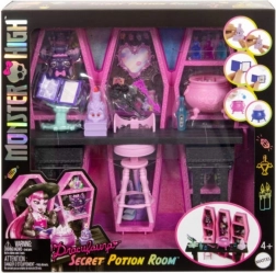 Unterhaltsames Set Monster High Draculaura - Geheimer Raum der Elixiere