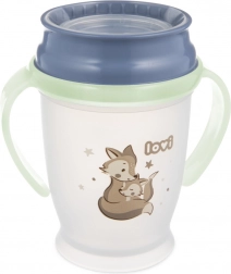 LOVI Becher 360° Night & Day mit leuchtenden Griffen 250 ml