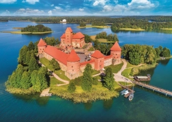 Puzzle TREFL Burg Trakai 1000 Teile