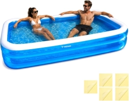 Aufblasbarer Familienpool für Kinder Trizand 262 × 175 × 50 cm