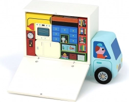 Vilac Holz-Logikspiel Lade es richtig