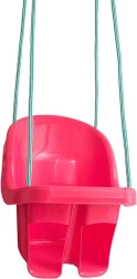 Hängeschaukel für kinder Tega rosa mit hoher rückenlehne