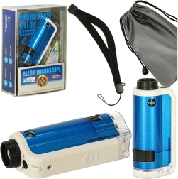Kinder-Taschenmikroskop mit LED-Beleuchtung