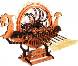 Holzpuzzle Wikingerdrachen-Schiff