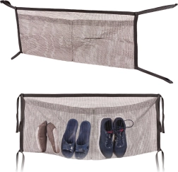 Netztasche unter dem Trampolin – Organizer für Schuhe und Kleinigkeiten 110 cm