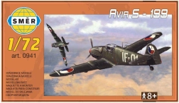 Plastikmodell Flugzeug AVIA S-199 1:72