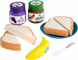 Unterhaltsames Set Creative Chefs Erdnussbutter und Marmeladen-Sandwiches