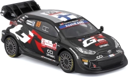 Bburago 1:43 Toyota GR Yaris Rally1 Hybrid – Sammlermodell in Geschenkbox