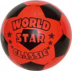 Plastischer Fußballball WORLD STAR 220 mm