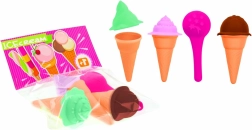 Eiscreme-Set – Gugelhupfe und Waffelhörnchen