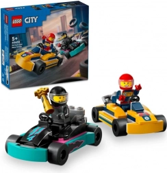 Lego City – Gokarts und Rennfahrer