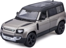 Land Rover Defender 110 silbernes Modell Bburago 1:24