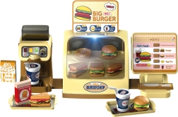 Woopie Mini Burger Shop Big Burger – Fastfood-Set für Kinder