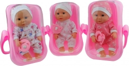 Kinderpuppe mit Tragetasche