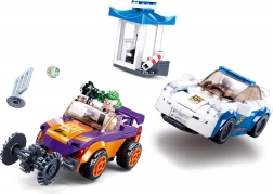 Bausatz Polizeijagd mit Aufziehauto