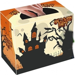 Set mit Stressabbau-Spielzeugen im Halloween-Design