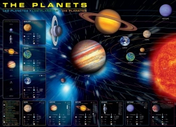 Puzzle Planeten 1000 Teile EUROGRAPHICS