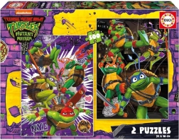 Puzzle Teenage Mutant Ninja Turtles 2×500 Teile