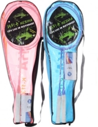 Badminton-Set mit Bällen und Tasche