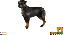 Plastikfigur Rottweiler Hund 8cm