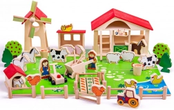 Großer Holzbauernhof Bigjigs Toys