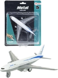 Metallflugzeug mit Rückzug 14 cm