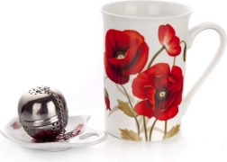 Dreiteiliges Teeset Red Poppy