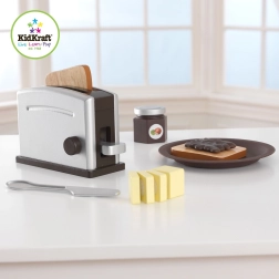 KidKraft Holzset Toaster Espresso
