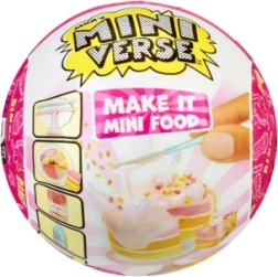 MGA Miniverse Mini Food Snacks – klebbares Mini-Essen, Serie 3