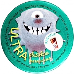 Ultra-Knetmasse mit Coladuft – silber metallic 128 g