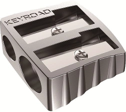 Keyroad Metall-Doppelspitzer silber
