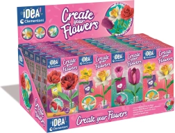 Clementoni Mini-Blumenfabrik – Kreativset zur Herstellung von Papierblumen