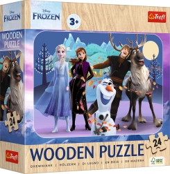 Holzpuzzle Die Eiskönigin 24 Teile