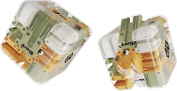 Farbige Labyrinth-Würfel 8,5 cm