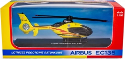 Metallmodell des Hubschraubers AIRBUS EC135 Luftrettungsdienst 1:100